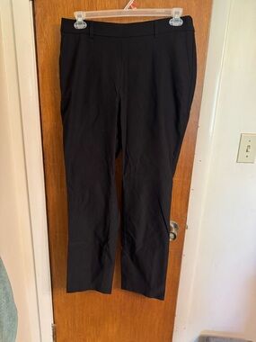 Rafaella Black Women's Dress Pants, Size 14, Pull On, Gently Used Condition